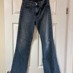 Lucky Brand Blue Flare Wide Leg Jeans